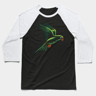 Parrot fly Baseball T-Shirt